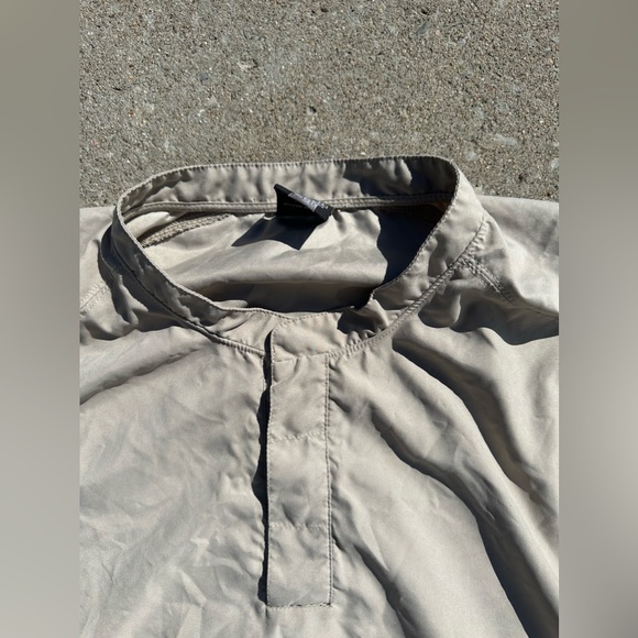 Vintage Nike Men's XL Tan Pullover Windbreaker Jacket Golf - Picture 3 of 5